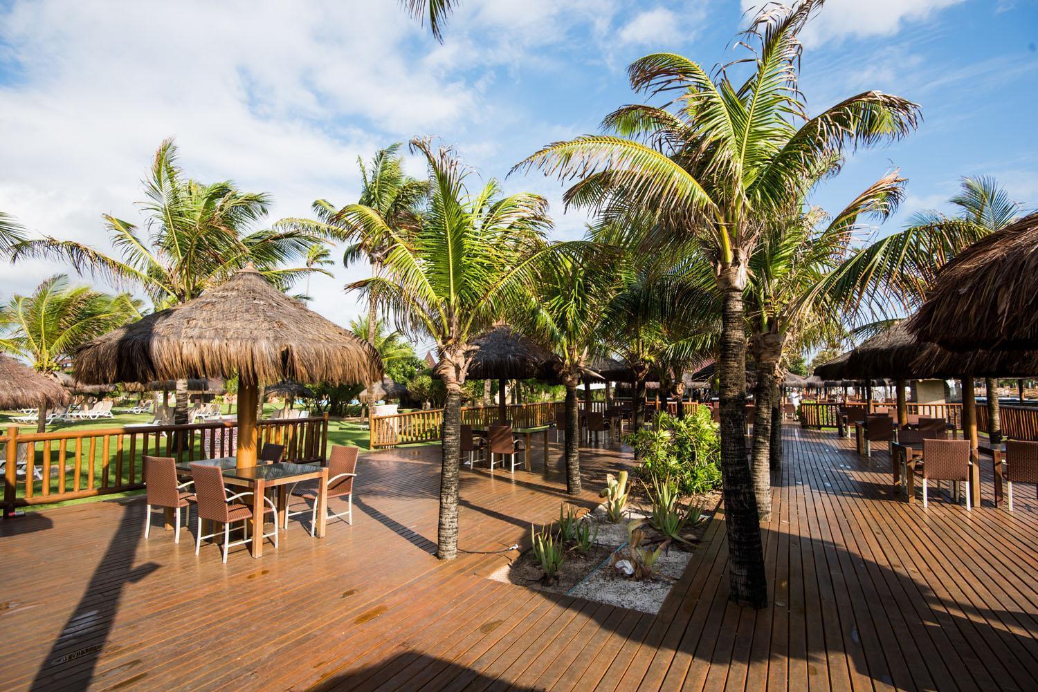 Vila Gale Resort Mares Guarajuba Luaran gambar The resort's main restaurant