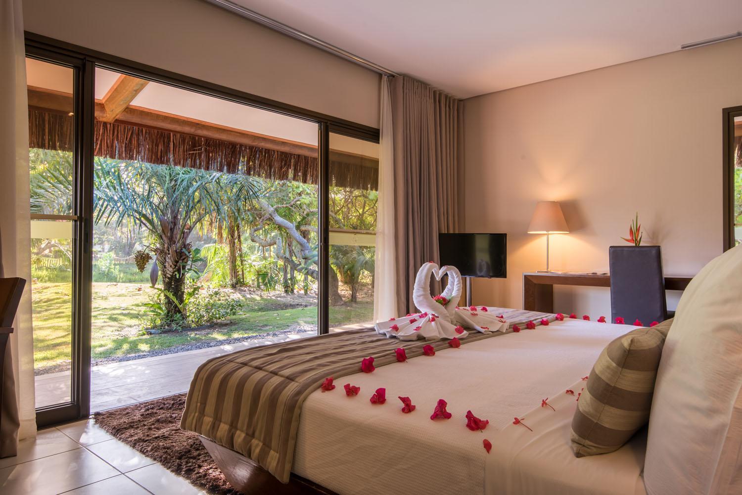 Vila Gale Resort Mares Guarajuba Luaran gambar A bedroom at the resort